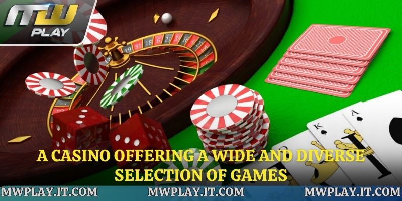 The diversity of game genres offered by Casino