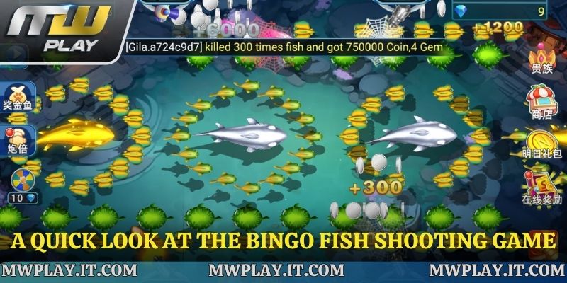 Fish Shooting Bingo is a highly attractive reward-based game