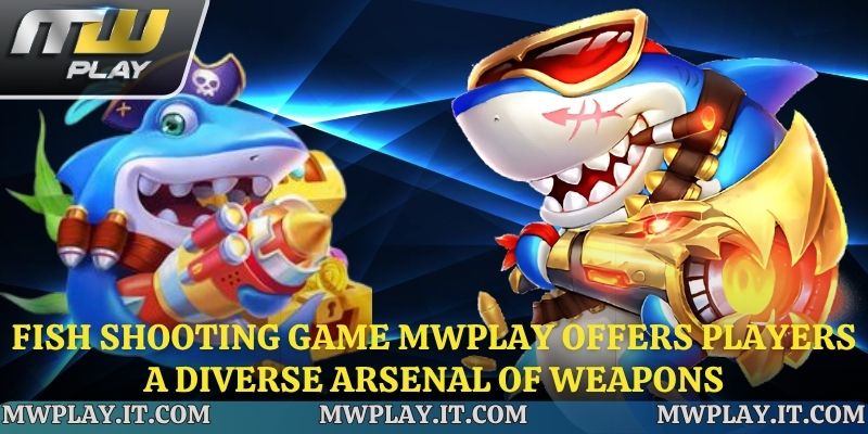 A diverse arsenal of weapons, suitable for various play styles