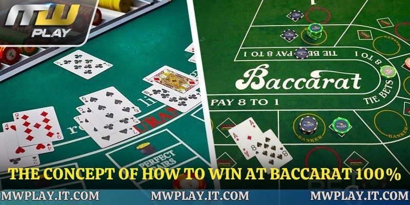 The concept of How to Win at Baccarat 100%