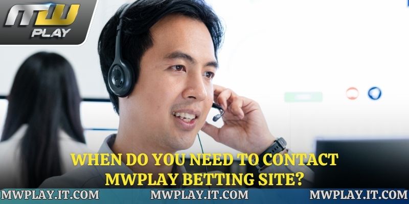 When is the right time to contact the bookmaker?